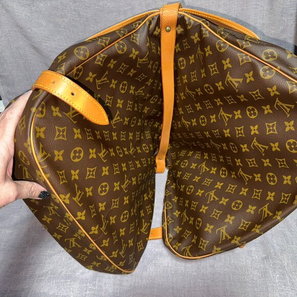 VERY LARGE Louis Vuitton SAUMUR 43 Messenger Bag - Picture 6 of 6